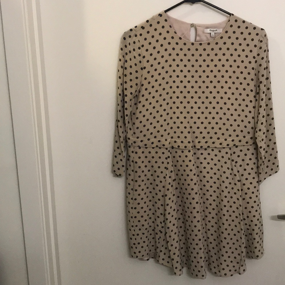 Madewell Polka Dot Shift Dress